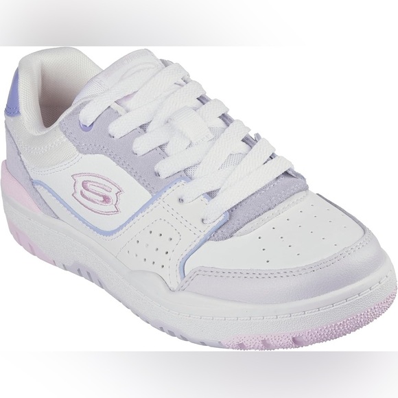 NIB Skechers Girl SKX-228 White/Multi Girl Sneakers size 1.5 - Picture 2 of 9